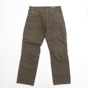 Kuhl Womens Revolvr 5 Pocket Jean Pants Brown Hiking Outdoor Size 16S Short